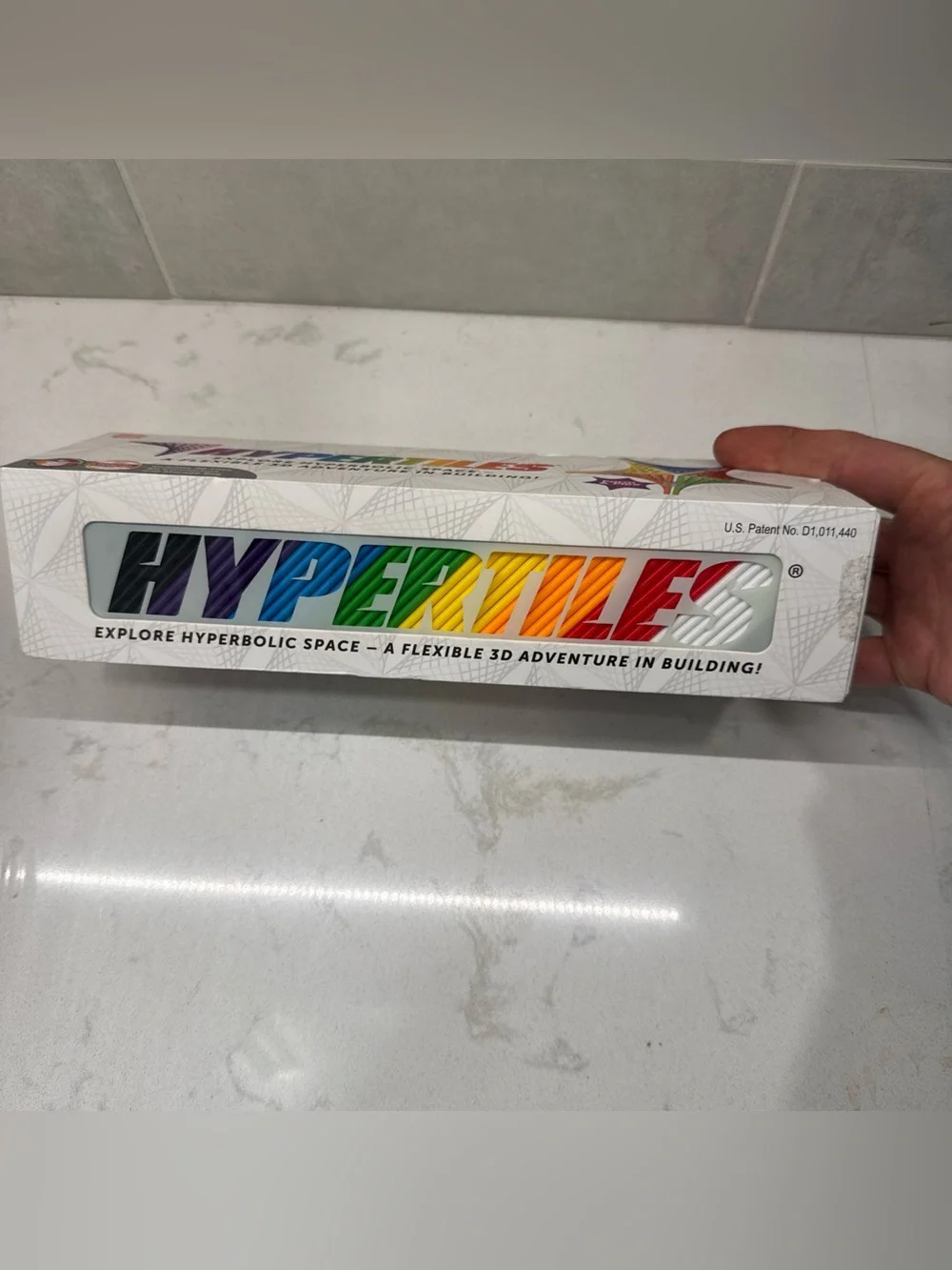 HYPERTILES fun in motion 3D Building Tiles - Multicolor